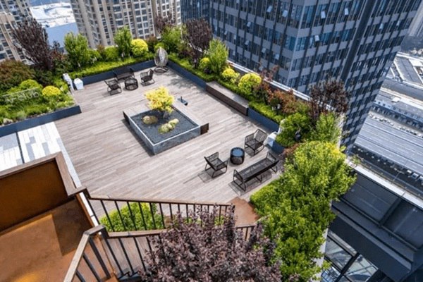 樓頂花園景觀綠化設計